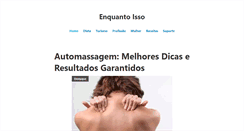 Desktop Screenshot of enquantoisso.com